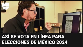 Elecciones en México 2024: Si vives en Estados Unidos ya puedes votar de forma electrónica