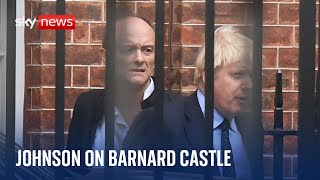 CASTLE COVID inquiry: Barnard Castle breach &#39;a bad moment&#39;, says Boris Johnson