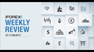 USD/EUR iFOREX weekly review 07-11/08/2017: Trump, USD & EUR