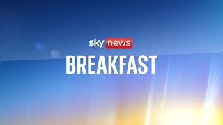 Watch Sky News Breakfast: NHS issues urgent blood donation appeal following cyber attack