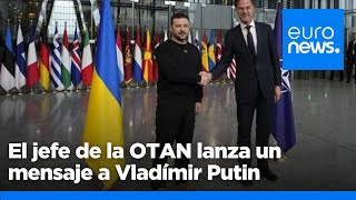 El jefe de la OTAN lanza un mensaje a Vladímir Putin: &quot;No perderemos esa unidad&quot;