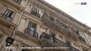 Balcons en péril : l&#39;angoisse des habitants de Marseille