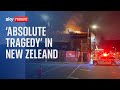 New Zealand hostel fire: At least six people dead and 11 missing in Wellington blaze