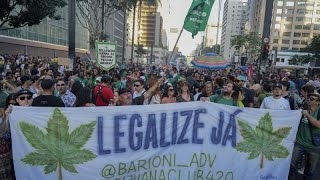 Brasilien: Tausende protestieren für die Legalisierung von Marihuana