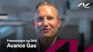 AVANCE GAS HOLDING LTD [CBOE] Avance Gas - Investorpresentasjon og Q&A (Q2 2023)