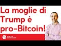 Trump: Melania fa gli auguri a Bitcoin per il suo anniversario