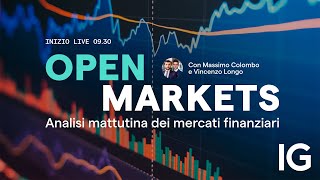 Open Markets 01.11.2024 | Analisi mattutina dei mercati finanziari