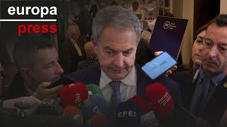 Zapatero critica la &quot;hipocresía&quot; de los que atacan a la familia de Sánchez