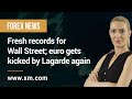 Forex News: 19/11/2021 - Fresh records for Wall Street; euro gets kicked by Lagarde again