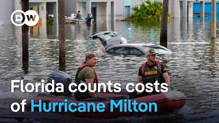 Hurricane Milton update: Florida avoids &#39;worst case scenario&#39; but several dead | DW News