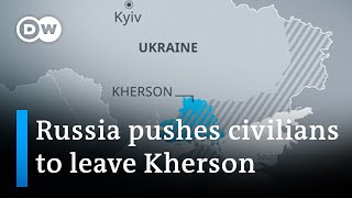 FLUX Ukraine: Kherson front lines in flux | DW News