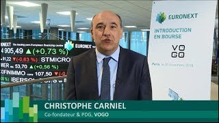 VOGO VOGO s&#39;introduit sur le marché d&#39;Euronext Growth Paris