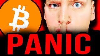 BITCOIN BITCOIN: TIME TO PANIC!!!!? DUMPS SO FAST... BUT WHYYYYYY WHYYY