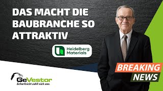 HEIDELBERG MATERIALS O.N. Heidelberg Materials: Lassen Sie sich diese Aktie nicht entgehen! | GeVestor Täglich