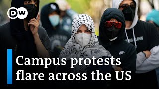 Activists occupy Columbia University building | DW News