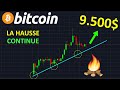 BITCOIN 9800$ LA HAUSSE REPREND !? btc analyse technique crypto monnaie