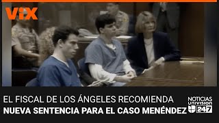 Fiscal de Los Ángeles recomienda nueva sentencia a Érik y Lyle Menéndez  | Noticias Univision 24/7