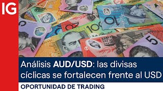 AUD/USD Análisis AUD/USD: las divisas cíclicas se fortalecen frente al USD | Oportunidad de trading