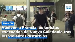 CALEDONIA INVST PLC Vuelven a Francia los turistas evacuados de Nueva Caledonia tras los violentos disturbios