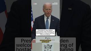 President Biden welcomes the freeing of hostages in Gaza