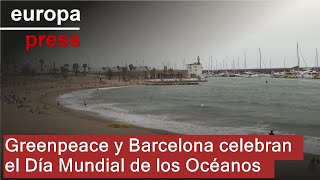 DIA Día Mundial de los Océanos: 338 voluntarios recogen residuos en las playas de Barcelona