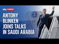 Watch live: US Secretary of State speaks at the World Economic Forum in Saudi Arabia