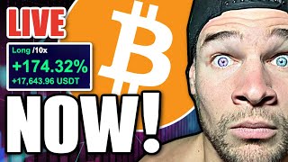 BITCOIN LIVE CRYPTO TRADING! BITCOIN GEARING UP!!!  THESE ALTS WILL FLY!!