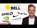 NIKE INC. - Opening Bell: Booking Holdings, Macy's, Snap, AMD, Nike, Amazon, Nvidia