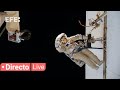 🔴📡 Cosmonautas realizan caminata espacial fuera de la EEI