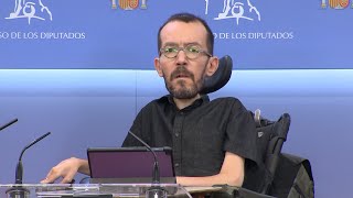 INDRA A Podemos acusa al PP de cuestionar la democracia con su postura sobre Indra
