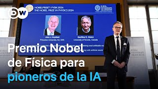 NOBEL Pioneros de la Inteligencia Artificial ganan el Premio Nobel de Física