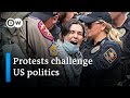 What's behind the growing US protests against the war in Gaza? | DW News