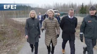 Von der Leyen ofrece el apoyo de la UE a Finlandia ante las amenazas híbridas de Rusia