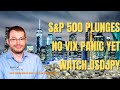 Despite S&P 500’s Worst Day in 2 Years, VIX Doesn’t Signal Capitulation