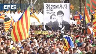 El movimiento independentista pierde fuelle en la Diada