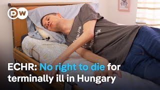 European Court of Human Rights rules against case of a man seeking the right to die | DW News
