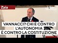 Zaia su Vannacci: "In Veneto lista identitaria. Chi è contro l'autonomia è contro la Costituzione"
