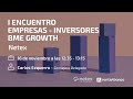 NETEX - NETEX. I encuentro empresas - inversores BME Growth