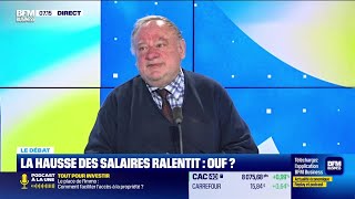 Nicolas Doze face à Jean-Marc Daniel : La hausse des salaires ralentit, ouf ?