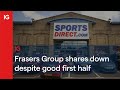 FRASERS GRP. ORD 10P - Frasers Group shares down despite good first half 🛍️
