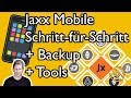 Jaxx Mobile | Schritt-für-Schritt erklärt | Backup & Tools