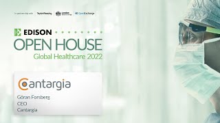 CANTARGIA AB [CBOE] Cantargia: Edison Open House Healthcare 2022
