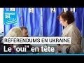 Référendums d'annexion en Ukraine : la commission électorale russe annonce le "oui" en tête