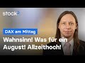 Was für ein Wahnsinn! Allzeithoch im DAX! DAX-Analyse am Mittag