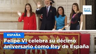 Felipe VI celebra diez años en el trono centrado en restaurar la reputación institucional