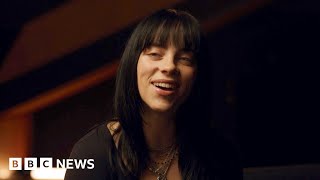 Billie Eilish interview: Growing up in public a &#39;bruising experience&#39; - BBC News