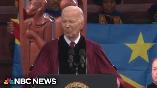 Biden gives commencement speech at Morehouse College