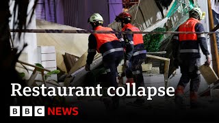HUNT Majorca building collapse: Four dead and 16 injured as hunt for survivors continues | BBC News