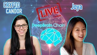 DEEPBRAIN CHAIN CryptoCandor & Joya of DeepBrain Chain | Live!