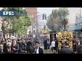 Una histórica procesión con más de 370 años de historia recorre las calles de Ciudad de Guatemala